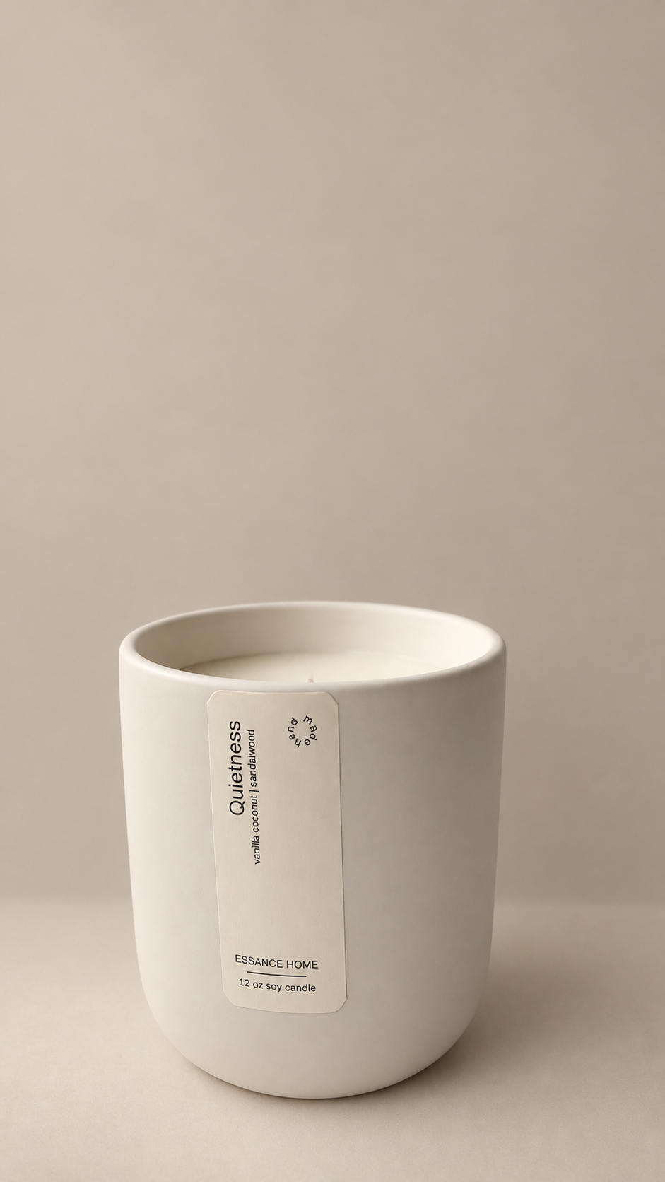 Quietness 12 oz. Soy Candle